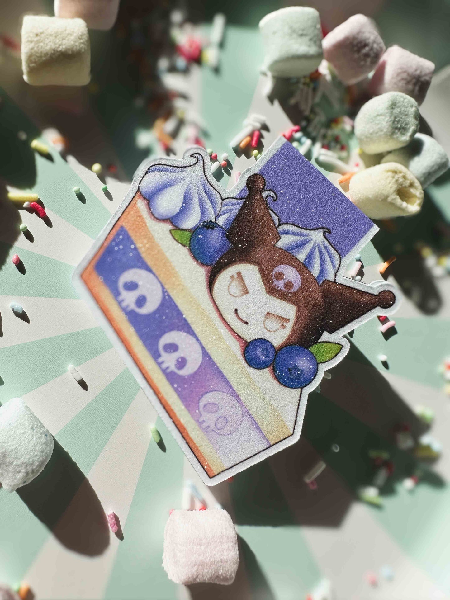 Kuromi Dessert Magnetic Bookmark
