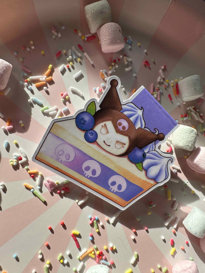 Kuromi Dessert Magnetic Bookmark