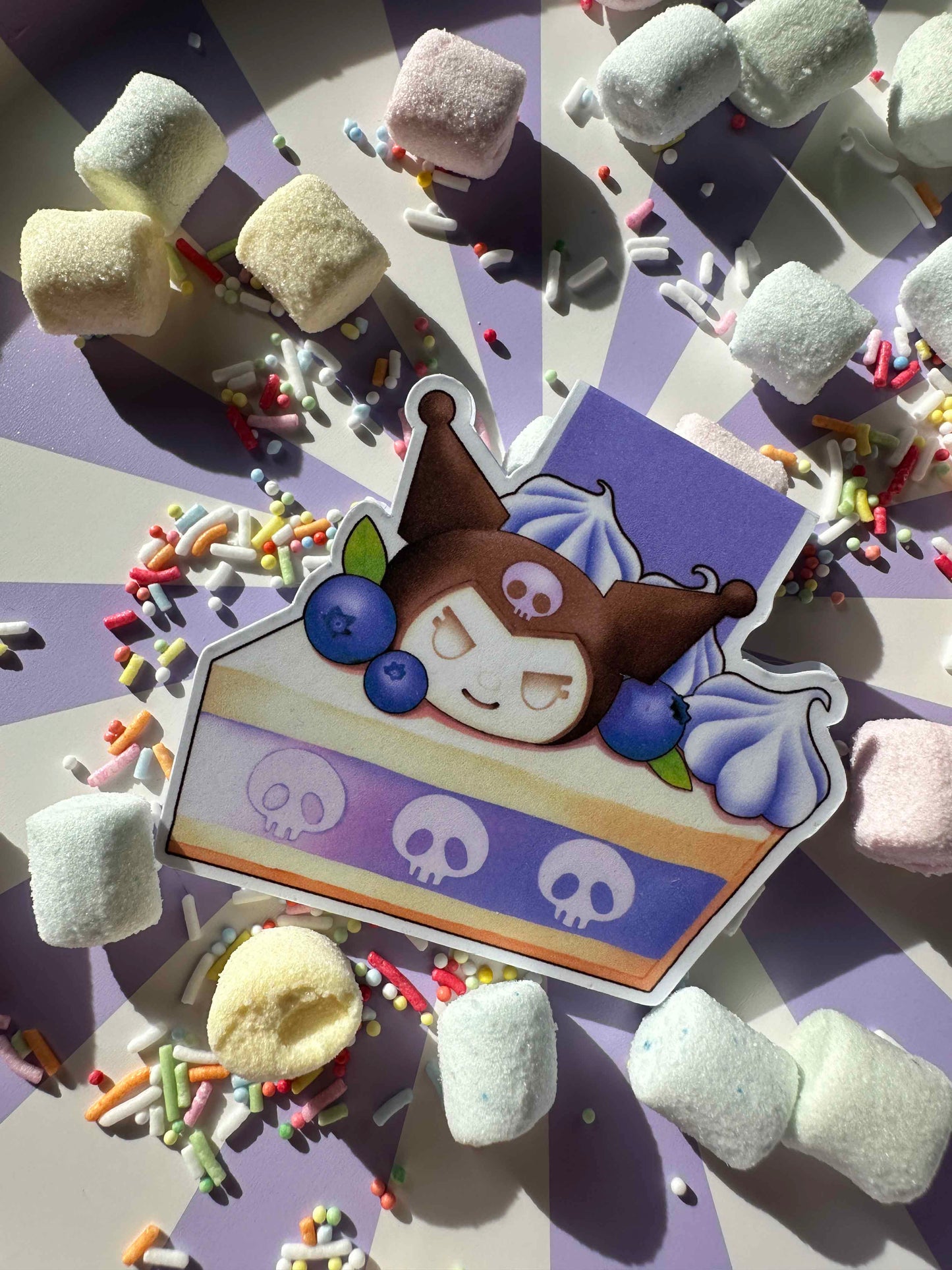 Kuromi Dessert Magnetic Bookmark