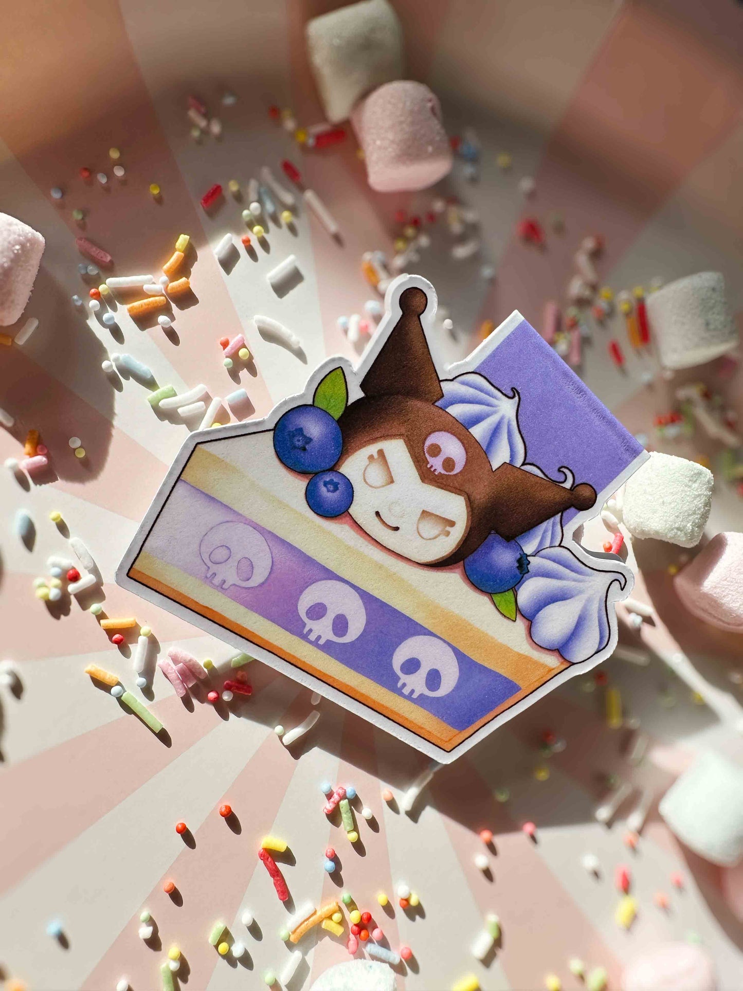 Kuromi Dessert Magnetic Bookmark