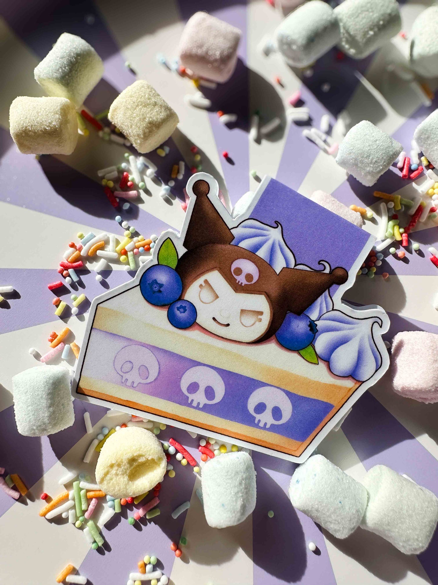 Kuromi Dessert Magnetic Bookmark